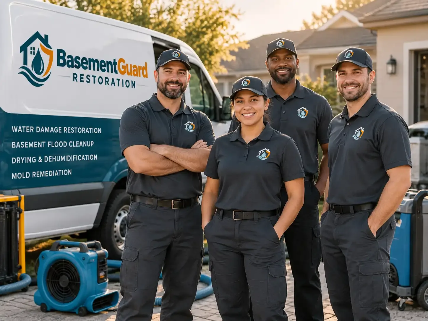 Basement Water Damage Restoration company in Gann Valley, SD